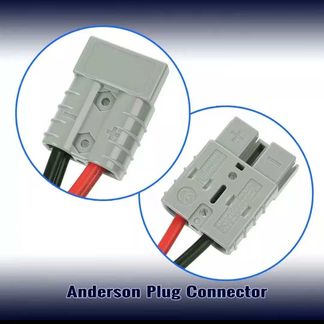 Anderson Plug 1-to-2 Splitter with 30 cm 10 AWG Coated Cable