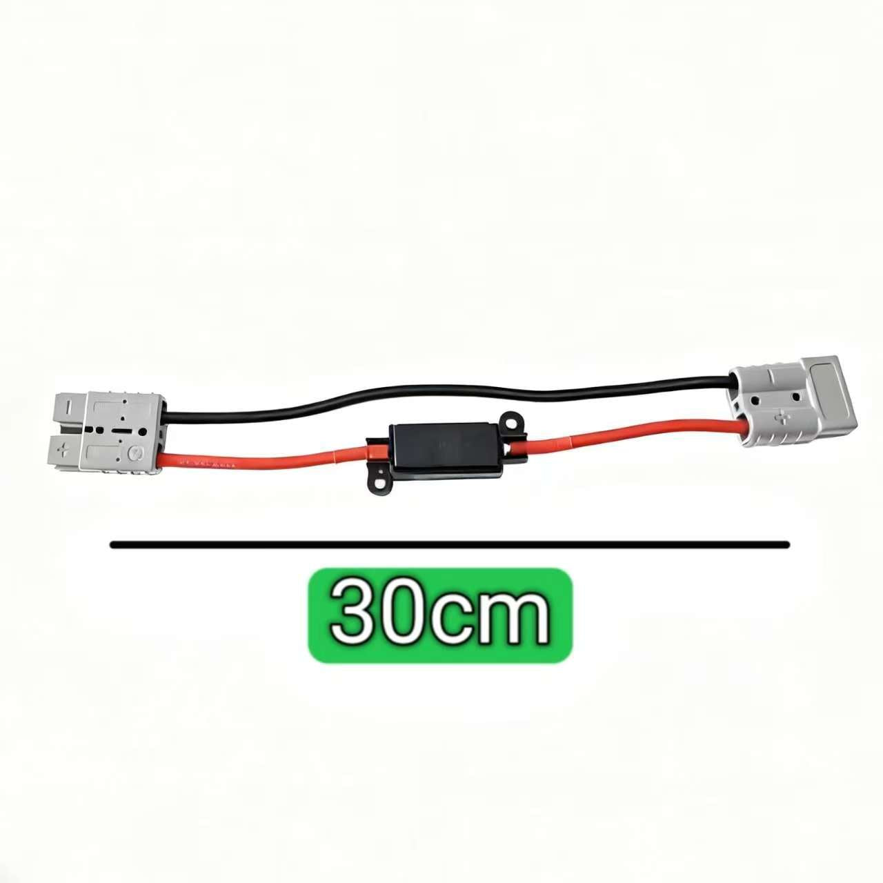 50A Midi Fused 30 cm Anderson Plug to Anderson Plug Extension Cable