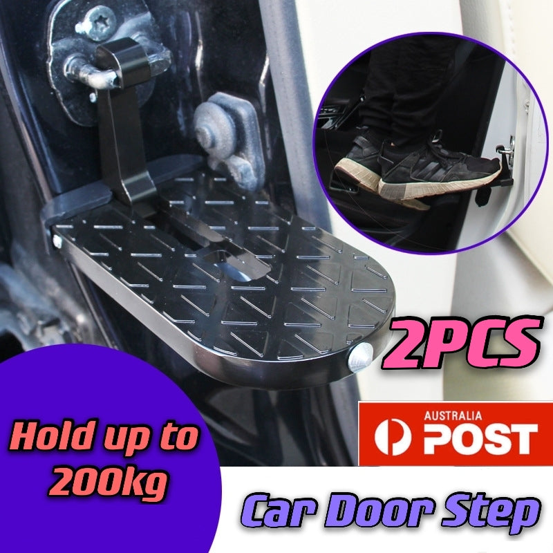 Unlock Your Vehicle's Full Potential with a Foldable Car Door Step for Easy Roof Access
