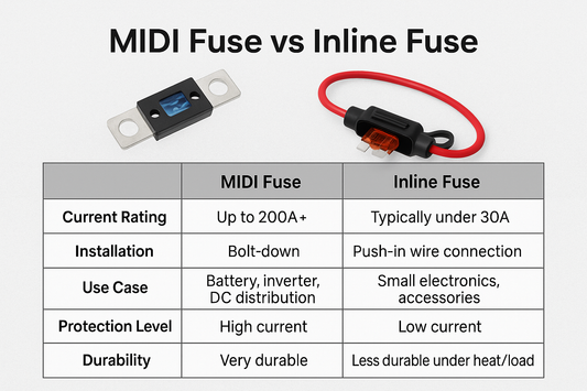 MIDI Fuse vs Inline Fuse – Which One Is Right for Your Setup?
