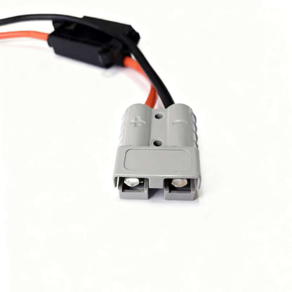 50A Midi Fused 30 cm Anderson Plug to Anderson Plug Extension Cable