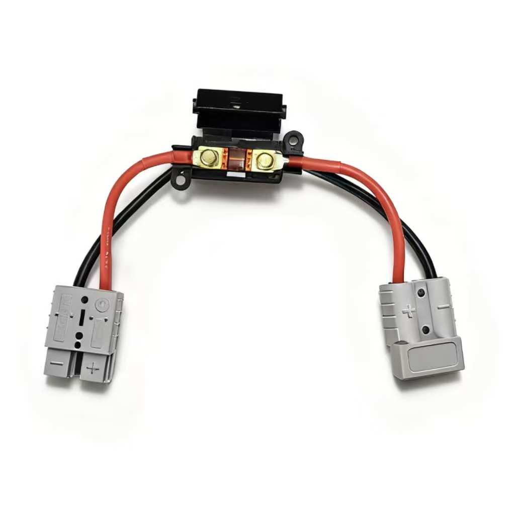 50A Midi Fused 30 cm Anderson Plug to Anderson Plug Extension Cable