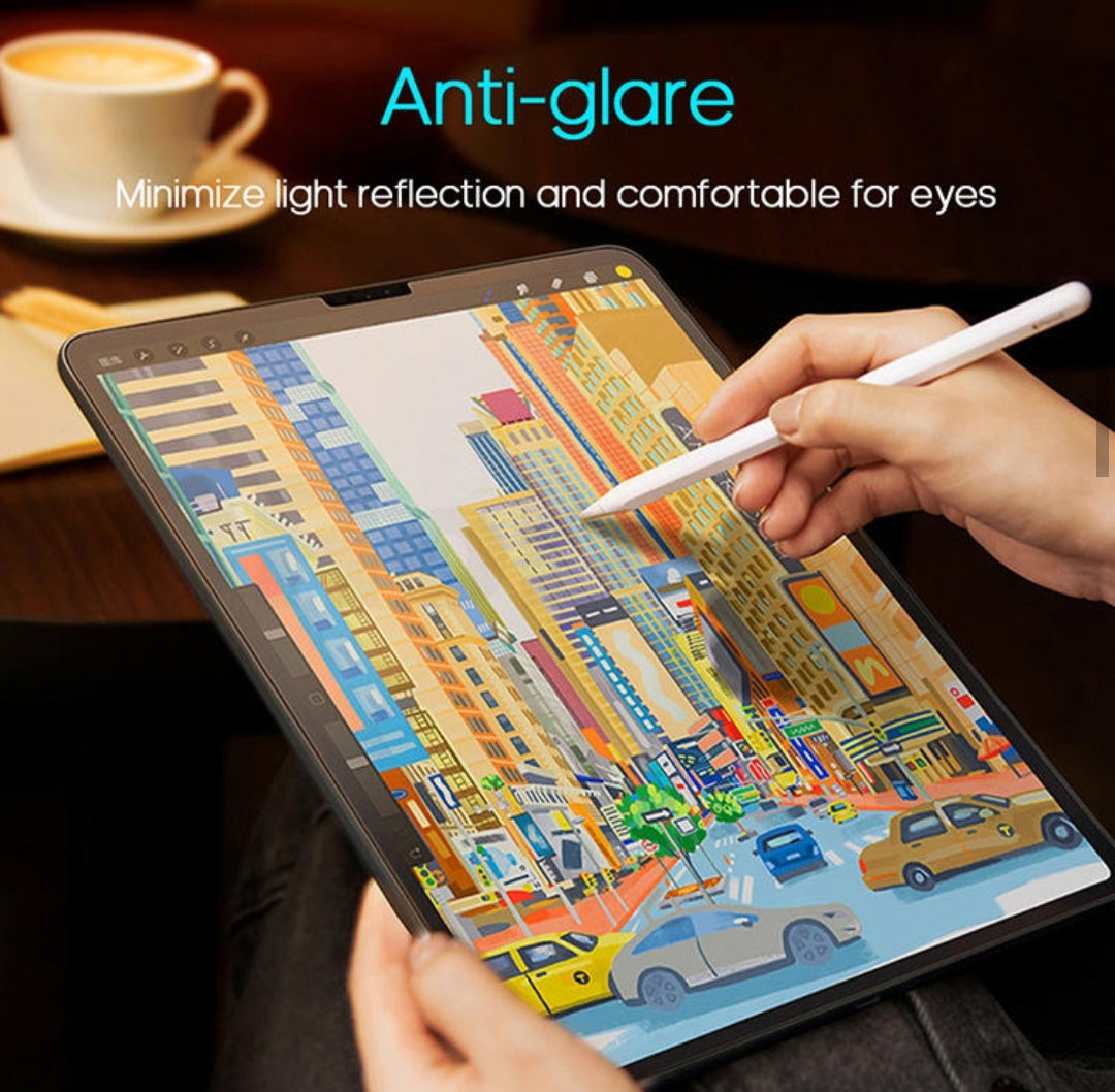 Matte screen protector for iPad writing Apple Pencil