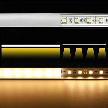 Aluminium Cover Line Holder Led Light Channel Strip lights Bar Profile