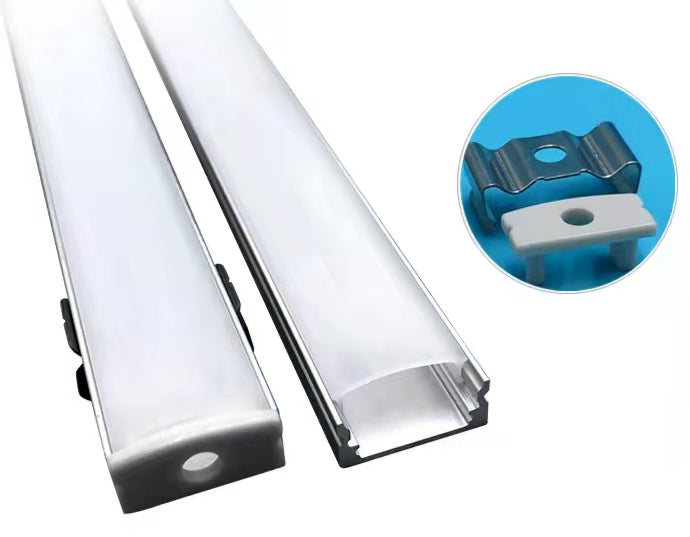 Aluminium Cover Line Holder Led Light Channel Strip lights Bar Profile
