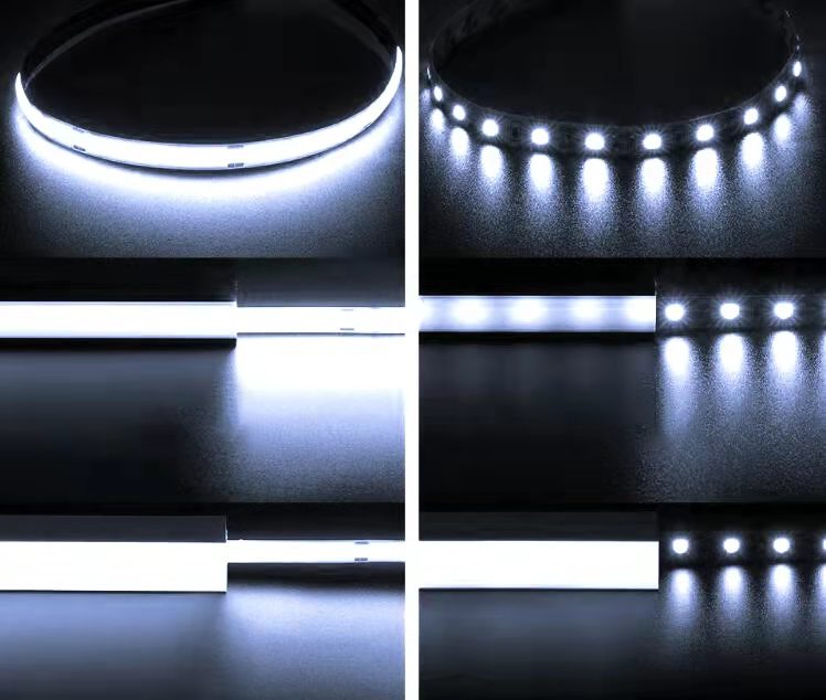 Aluminium Cover Line Holder Led Light Channel Strip lights Bar Profile