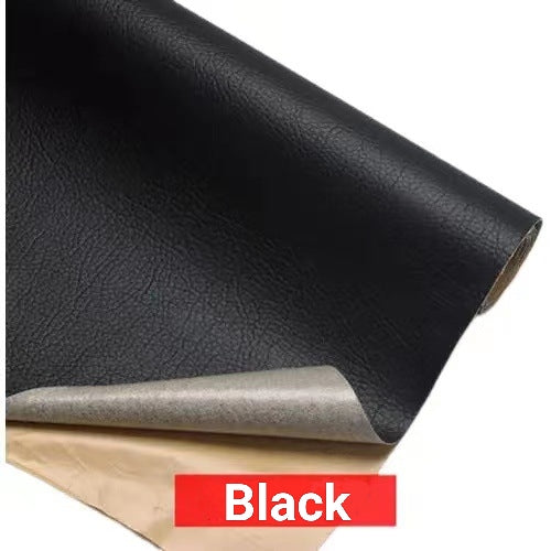black leather repair patch roll