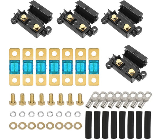 midi fuse kit with midi fuse holderand fuse and cable lugs